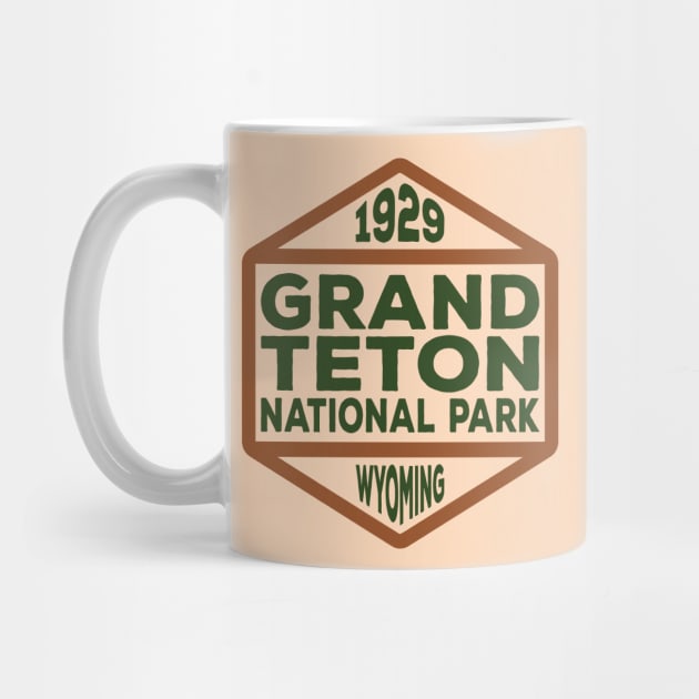 Grand Teton National Park badge by nylebuss